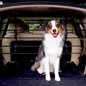 PetSafe Solvit 62409 Happy Ride Adjustable  See Through Cargo Metal Pet Barrier